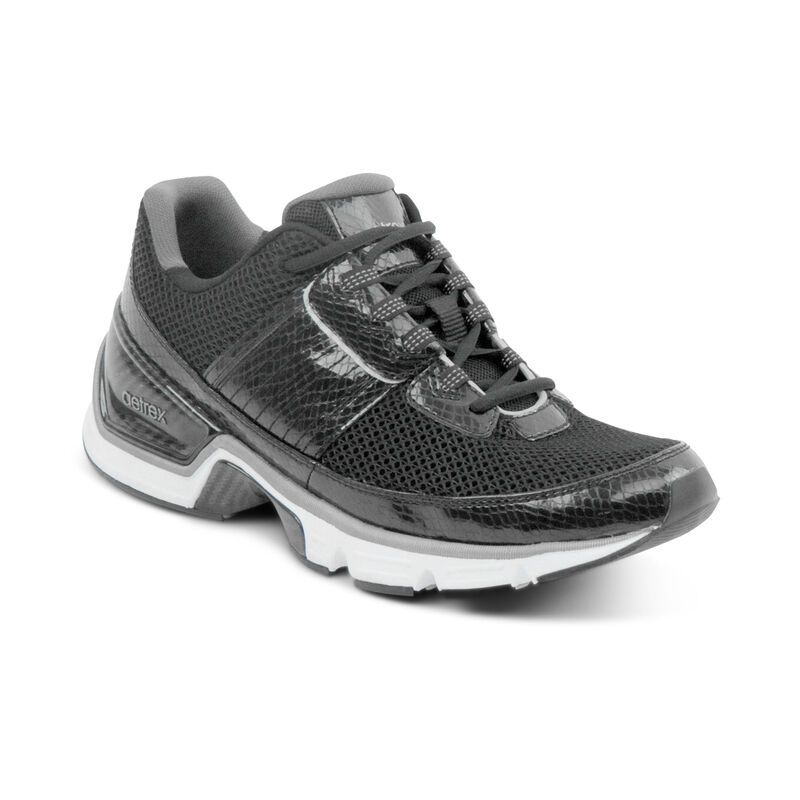 Aetrex Womens Xpress Runner 2 Sneakers Black - C0HUxNtjt